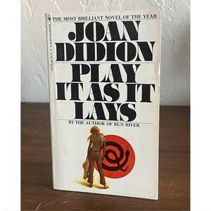 ❣️Joan Didion — Play It As It Lays (July 1971) Pocket Size Paperback Book❣️